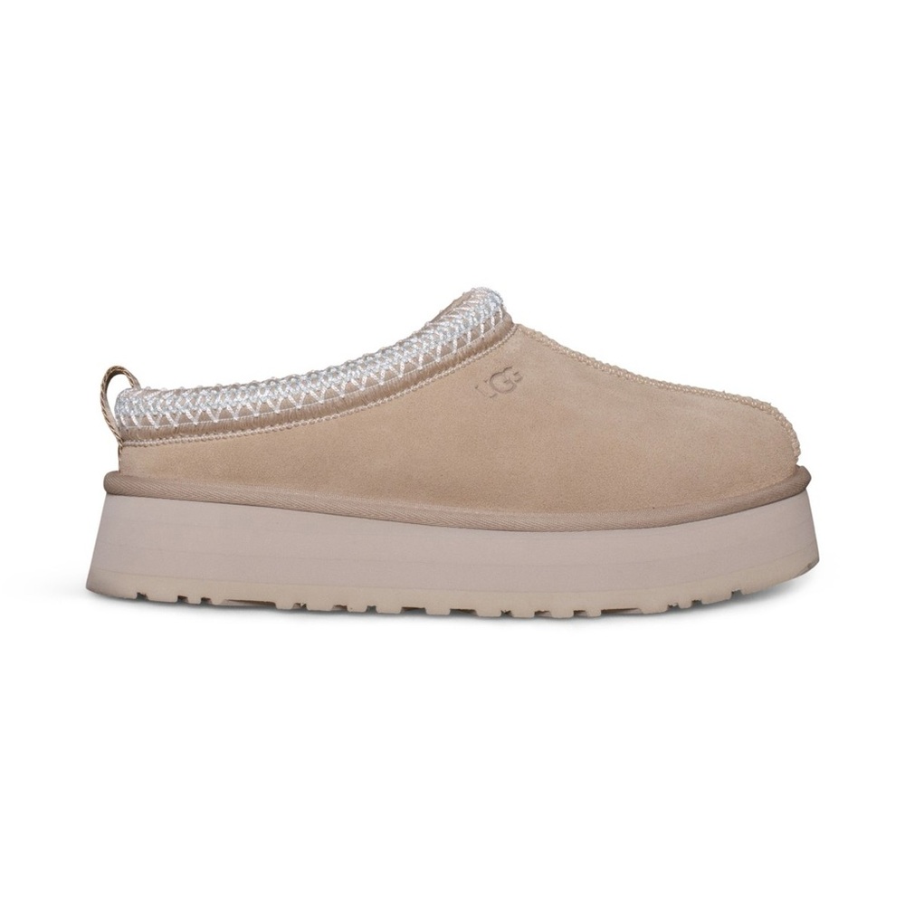 UGG Women's Beige Suede Mules TAZZ